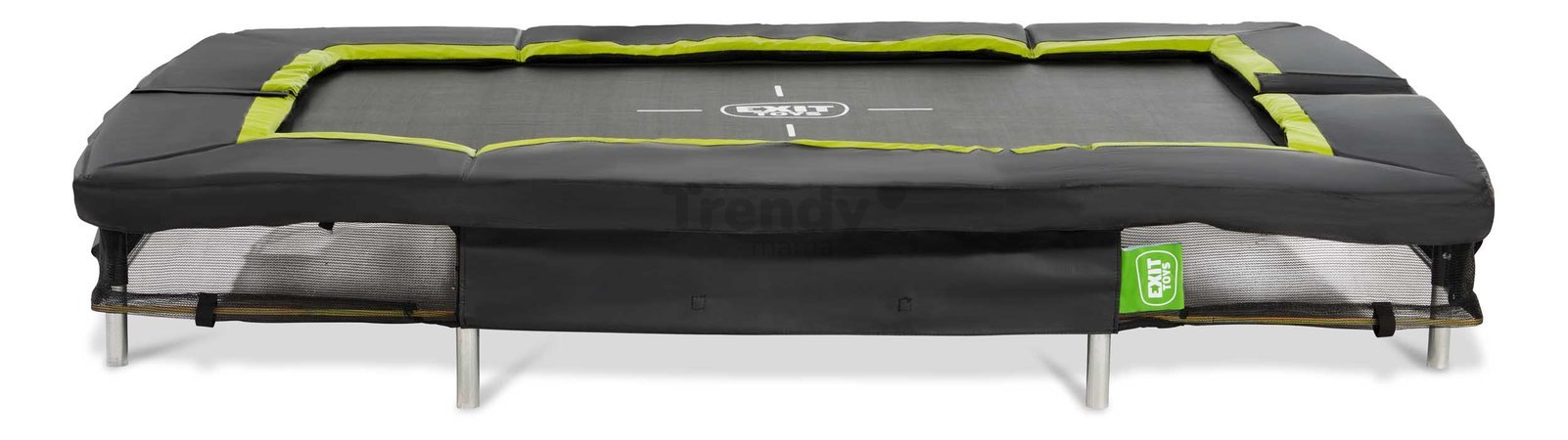 Trampolína Silhouette Ground Sports Exit Toys pozemná 153*214 cm čierna