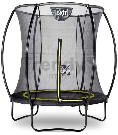 Trampolína s ochrannou sieťou Silhouette trampoline Exit Toys okrúhla priemer 183 cm čierna