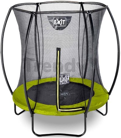 Trampolína s ochrannou sieťou Silhouette trampoline Exit Toys okrúhla priemer 183 cm zelená