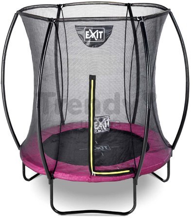 Trampolína s ochrannou sieťou Silhouette trampoline Exit Toys okrúhla priemer 183 cm ružová