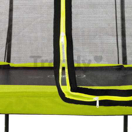 Trampolína s ochrannou sieťou Silhouette trampoline Exit Toys okrúhla priemer 244 cm zelená ET12930840
