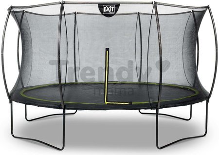 Trampolína s ochrannou sieťou Silhouette trampoline Exit Toys okrúhla priemer 366 cm čierna