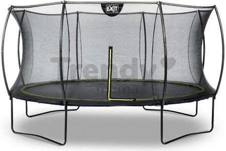 Trampolína s ochrannou sieťou Silhouette trampoline Exit Toys okrúhla priemer 427 cm čierna