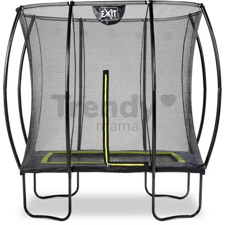 Trampolína s ochrannou sieťou Silhouette trampoline Exit Toys 153*214 cm čierna