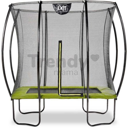 Trampolína s ochrannou sieťou Silhouette trampoline Exit Toys 153*214 cm zelená