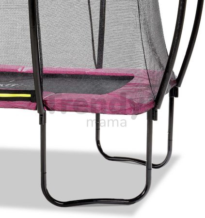 Trampolína s ochrannou sieťou Silhouette trampoline Pink Exit Toys 153*214 cm ružová