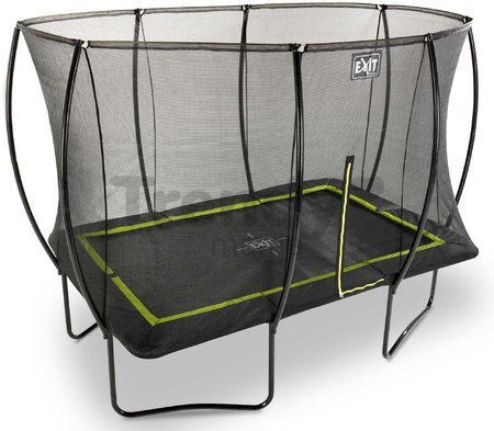 Trampolína s ochrannou sieťou Silhouette trampoline Exit Toys 214*305 cm čierna