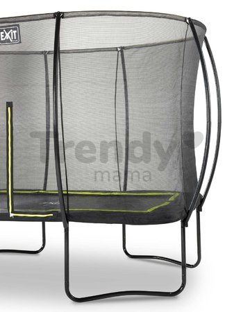 Trampolína s ochrannou sieťou Silhouette trampoline Exit Toys 214*305 cm čierna