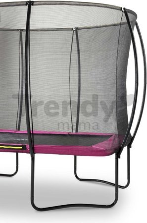 Trampolína s ochrannou sieťou Silhouette trampoline Pink Exit Toys 214*305 cm ružová