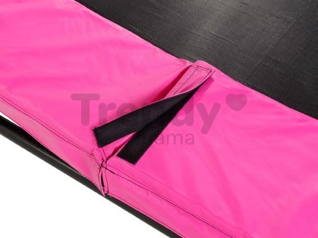 Trampolína s ochrannou sieťou Silhouette trampoline Pink Exit Toys 214*305 cm ružová