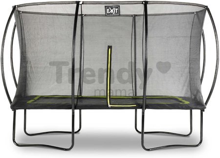 Trampolína s ochrannou sieťou Silhouette trampoline Exit Toys 244*366 cm čierna