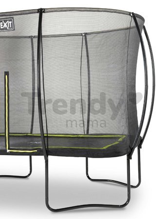 Trampolína s ochrannou sieťou Silhouette trampoline Exit Toys 244*366 cm čierna