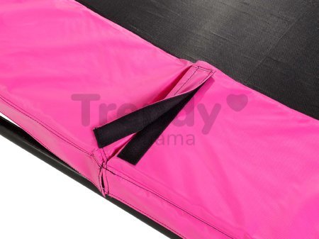 Trampolína s ochrannou sieťou Silhouette Ground Pink Exit Toys prízemná priemer 183 cm ružová