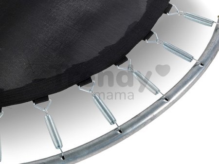 Trampolína s ochrannou sieťou Silhouette Ground Exit Toys prízemná priemer 244 cm čierna