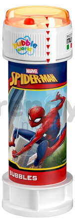Bublifuk Spiderman Marvel Bubble World Dulcop hypoalergénny bez niklu a parabénov