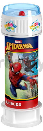 Bublifuk Spiderman Marvel Bubble World Dulcop hypoalergénny bez niklu a parabénov