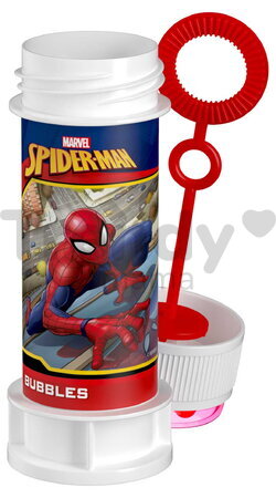 Bublifuk Spiderman Marvel Bubble World Dulcop hypoalergénny bez niklu a parabénov