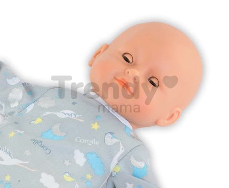Bábika novorodenec My New Born Child Mon Grand Poupon Corolle 36 cm s modrými klipkajúcimi očami od 24 mes