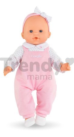 Bábika Lise Mon Grand Poupon Corolle s modrými klipkajúcimi očami a špúliace ústočká 36 cm od 24 mes