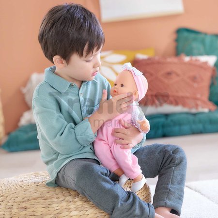 Bábika Lise Mon Grand Poupon Corolle s modrými klipkajúcimi očami a špúliace ústočká 36 cm od 24 mes