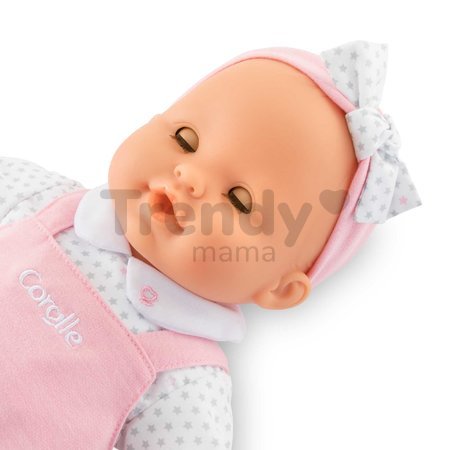 Bábika Lise Mon Grand Poupon Corolle s modrými klipkajúcimi očami a špúliace ústočká 36 cm od 24 mes