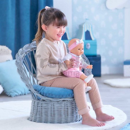 Bábika Lise Mon Grand Poupon Corolle s modrými klipkajúcimi očami a špúliace ústočká 36 cm od 24 mes