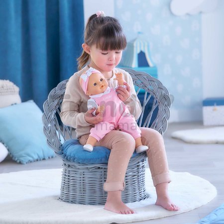 Bábika Lise Mon Grand Poupon Corolle s modrými klipkajúcimi očami a špúliace ústočká 36 cm od 24 mes
