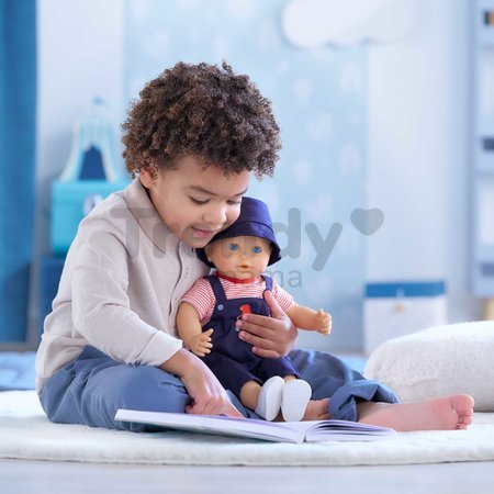 Bábika Eliott Mon Grand Poupon Corolle s modrými klipkajúcimi očami a špúliace ústočká 36 cm od 24 mes
