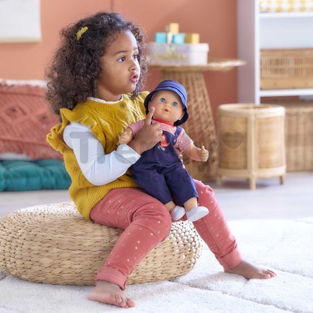 Bábika Eliott Mon Grand Poupon Corolle s modrými klipkajúcimi očami a špúliace ústočká 36 cm od 24 mes