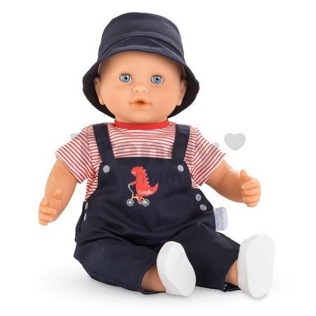 Bábika Eliott Mon Grand Poupon Corolle s modrými klipkajúcimi očami a špúliace ústočká 36 cm od 24 mes