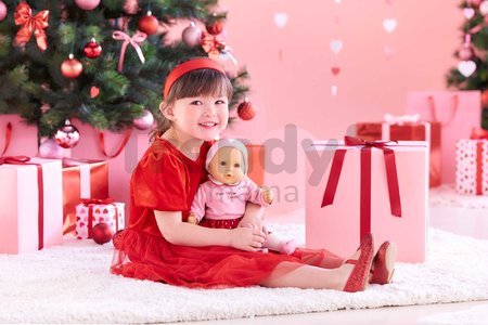 Bábika Albane Heart Petals Mon Grand Poupon Corolle s hnedými klipkajúcimi očami a špúliace ústočká 36 cm od 24 mes