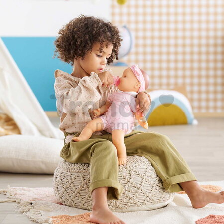 Bábika My Adorable Large Baby Doll Corolle na obliekanie s modrými klipkajúcimi očami 36 cm od 24 mes