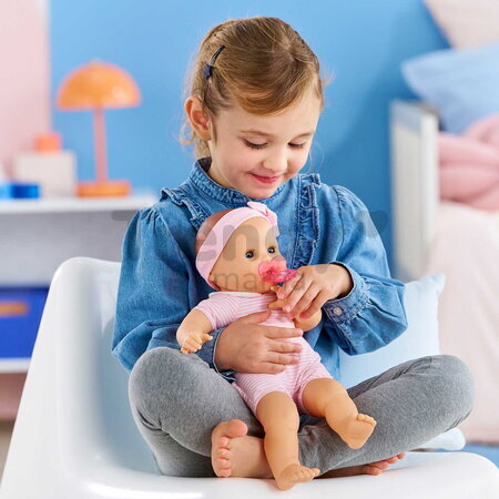 Bábika My Adorable Large Baby Doll Corolle na obliekanie s modrými klipkajúcimi očami 36 cm od 24 mes