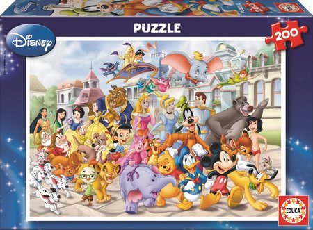 Puzzle Disney Sprievod Educa 200 dielov od 6 rokov