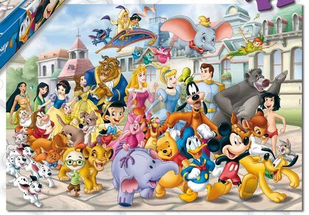 Puzzle Disney Sprievod Educa 200 dielov od 6 rokov