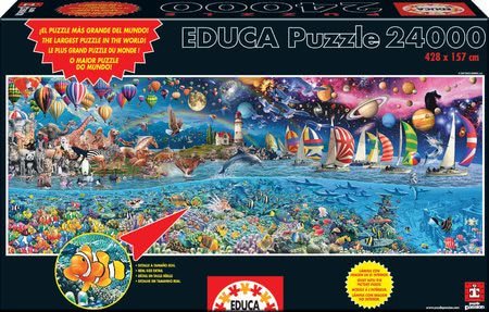 Puzzle Život Educa 24 000 dielov od 15 rokov