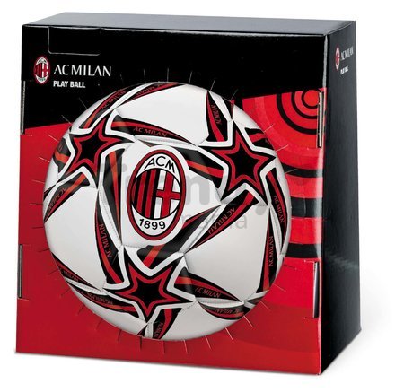 Futbalová lopta šitá A.C. Milan Pro Mondo veľkosť 5 váha 400 g