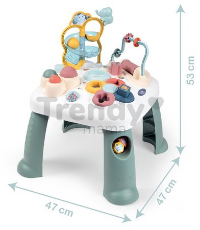 Didaktický stolík Activity Table Little Smoby s funkciami na vývoj jemnej motoriky od 12 mes