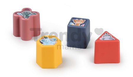 Didaktická kocka Explor Cube Little Smoby pre jemnú motoriku 5 strán a 13 funkcií so zvukom od 12 mes