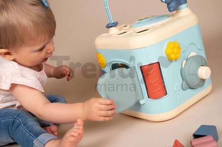 Didaktická kocka Explor Cube Little Smoby pre jemnú motoriku 5 strán a 13 funkcií so zvukom od 12 mes