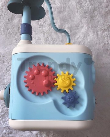 Didaktická kocka Explor Cube Little Smoby pre jemnú motoriku 5 strán a 13 funkcií so zvukom od 12 mes