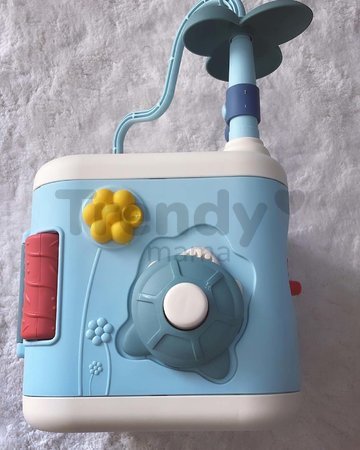 Didaktická kocka Explor Cube Little Smoby pre jemnú motoriku 5 strán a 13 funkcií so zvukom od 12 mes