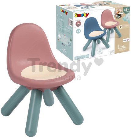 Stolička pre deti Chair Pink Little Smoby ružová s UV filtrom a nosnosťou 50 kg výška sedadla 27 cm od 18 mes