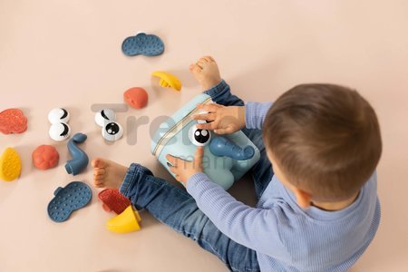 Didaktická kocka Kaboom Cube Little Smoby skladanie rôznych druhov zvieratiek pre jemnú motoriku s 15 doplnkami od 18 mes