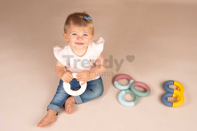 Didaktická trubica skladacia a rozoberateľná Tubo Little Smoby rôzne tvary a formy pre rozvoj jemnej motoriky od 12 mes