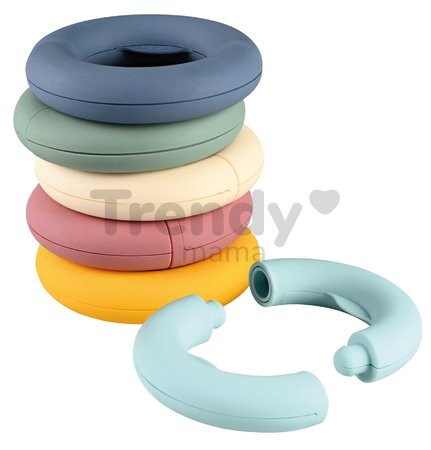 Didaktická trubica skladacia a rozoberateľná Tubo Little Smoby rôzne tvary a formy pre rozvoj jemnej motoriky od 12 mes