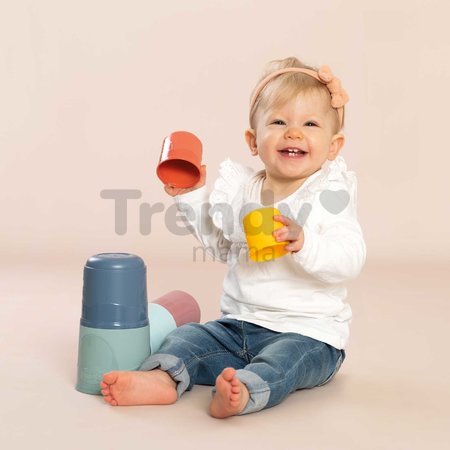 Didaktická veža Magic Tower Little Smoby výška 40 cm so 6 šálkami od 12 mes