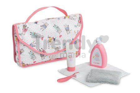 Kozmetická taštička Baby Care Mon Grand Poupon Corolle so 6 doplnkami pre 36-42 cm bábiku od 24 mes