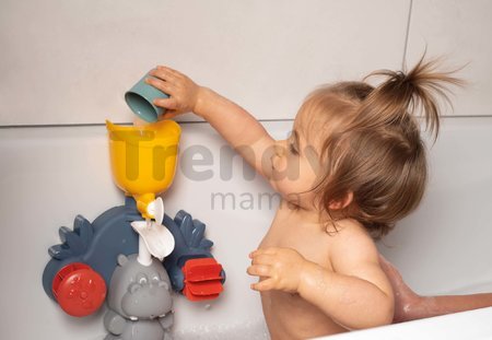 Aquapark do vane Hroch Hippo Little Smoby s vodným mlynom a 3 šálkami 100% recyklovateľné od 12 mes