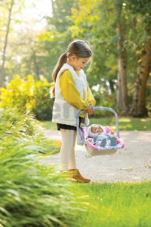 Autosedačka Baby Doll Carrier Mon Grand Poupon Corolle pre 36-42 cm bábiku od 3 rokov